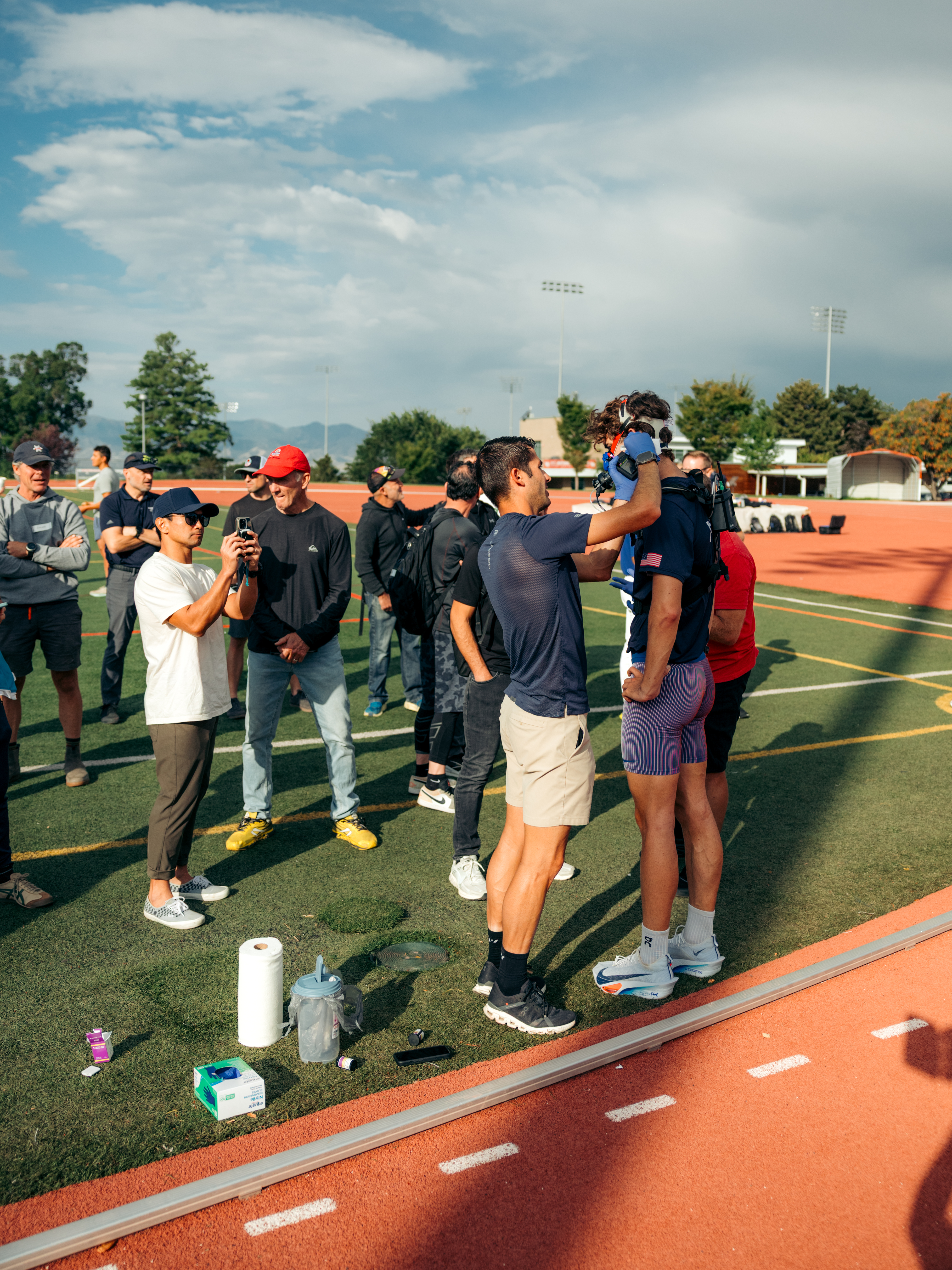 Hands-on testing session at the INSCYD camp