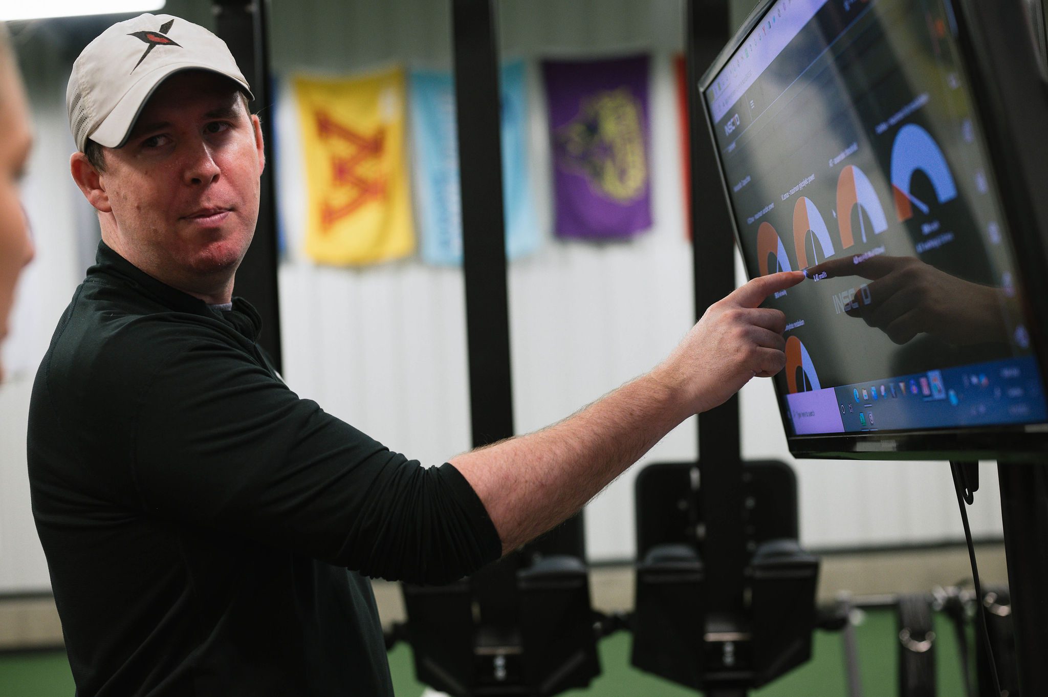 Track and field coach Benjamin Tilus XLR8 using INSCYD