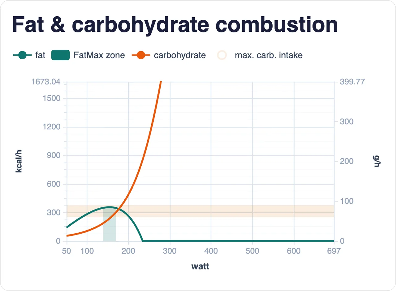 Fat and carbohydrate combustion